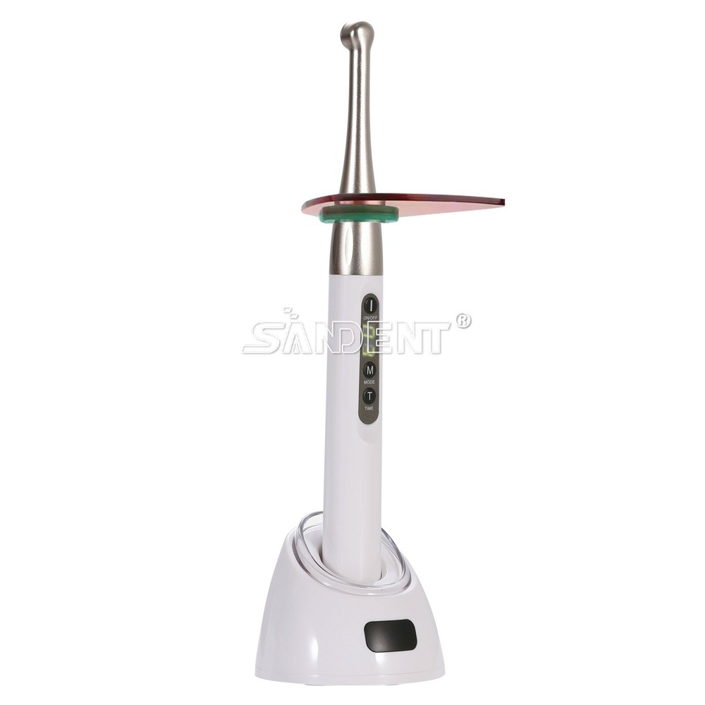 Dental LED Curing Light Lamp Wireless 1 Second Curing 2500mw/c㎡