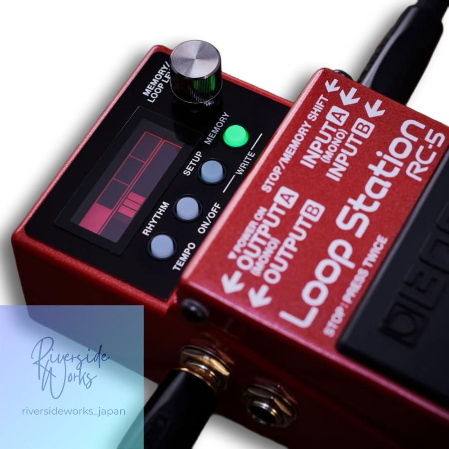 BOSS RC-5 Loop Station Looper Effect Pedal for Guitar