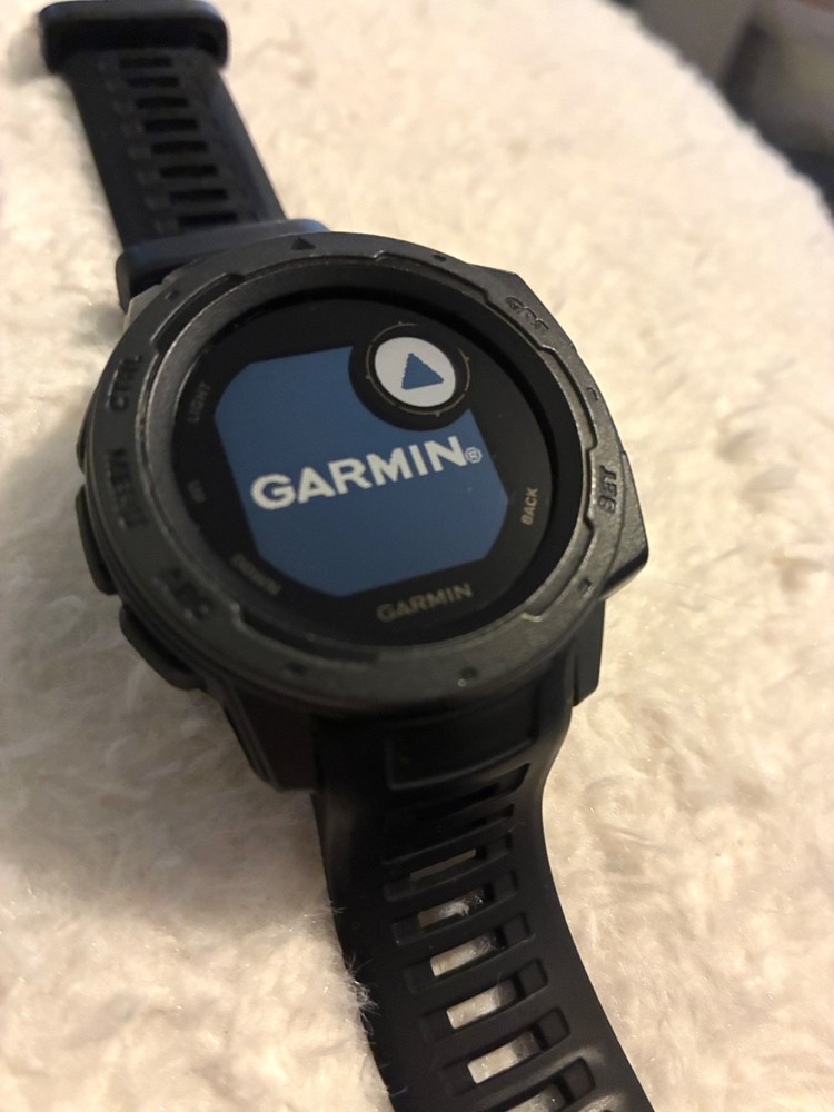 Garmin Instinct Rugged GPS Smartwatch – Original Non‑Solar – Great Condition