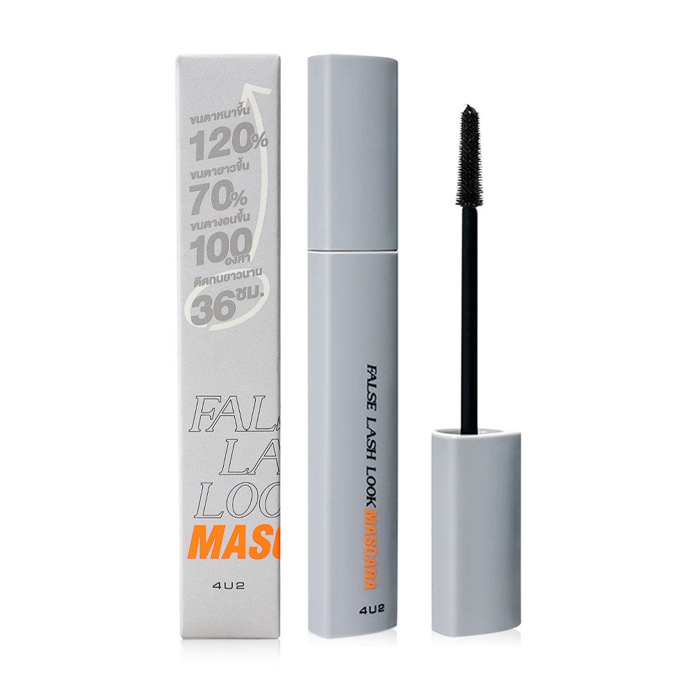 4U2 Mascara - False Lash Look, Black