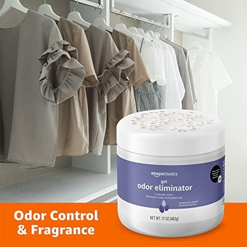 Amazon Basics Gel Odor Eliminator Charcoal Lavender
