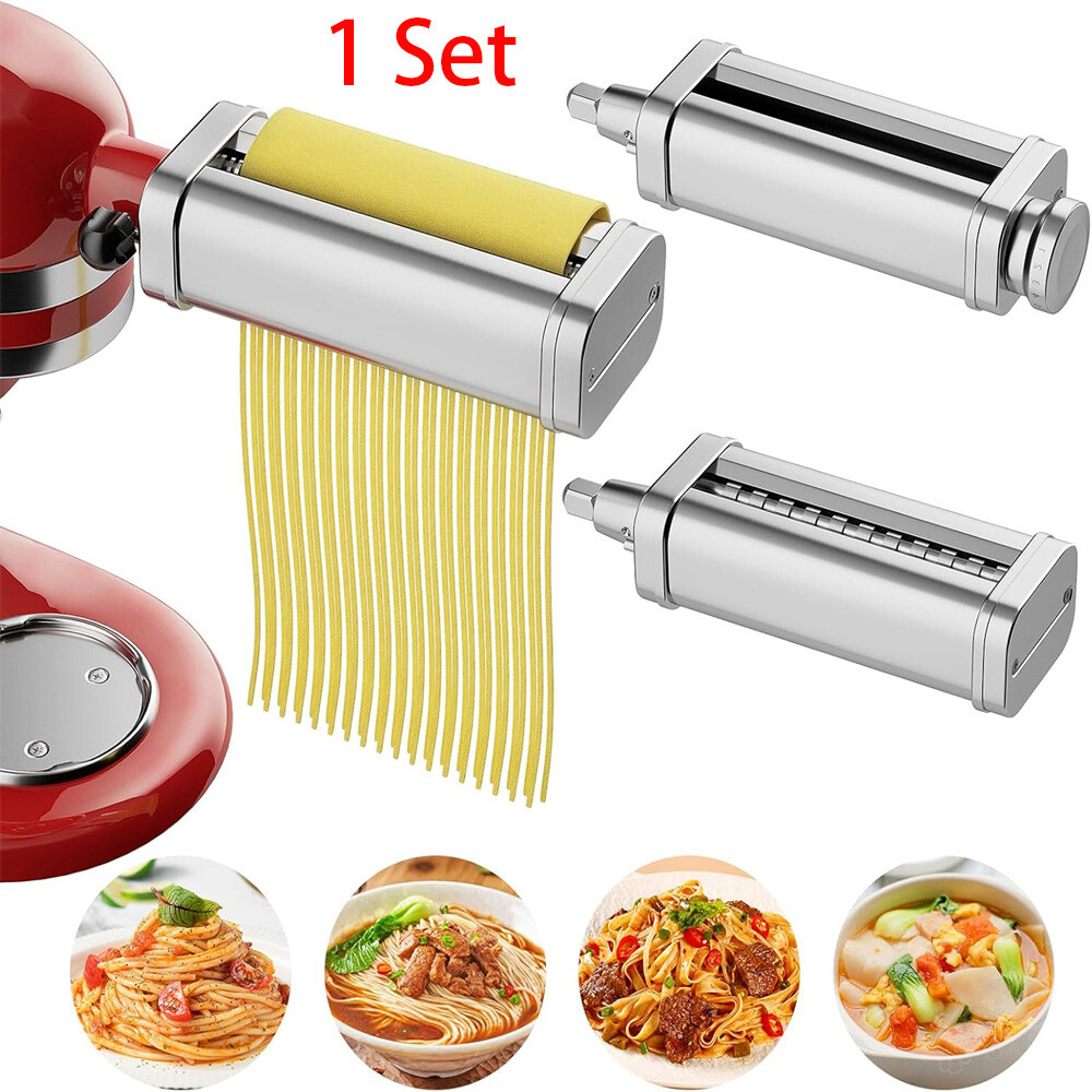 Pasta Maker Spaghetti Roller Vertical Stand Mixer Attachment Set For KitchenAid～