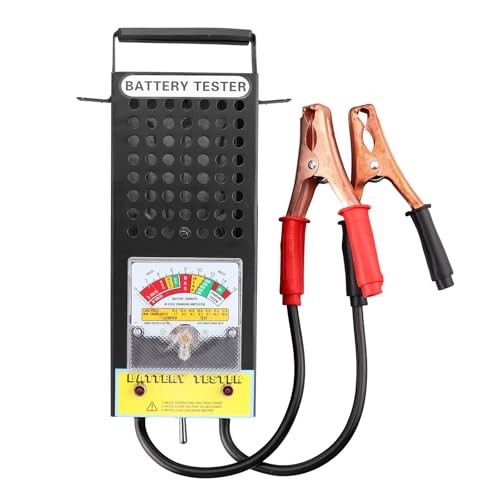 CRLITSIY Battery Load Tester, 6V 8V 12V Alternator Load Tester POINTER
