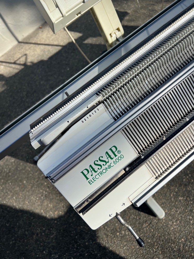 passap e6000 knitting machine