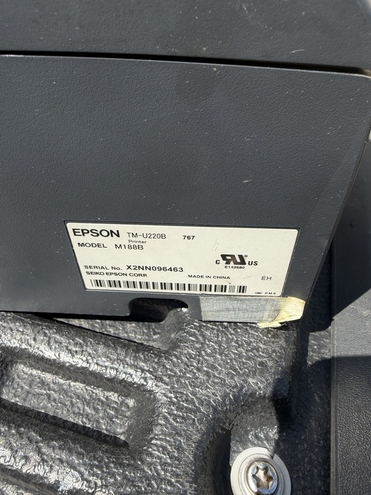 Epson Model M188B Recept Printer