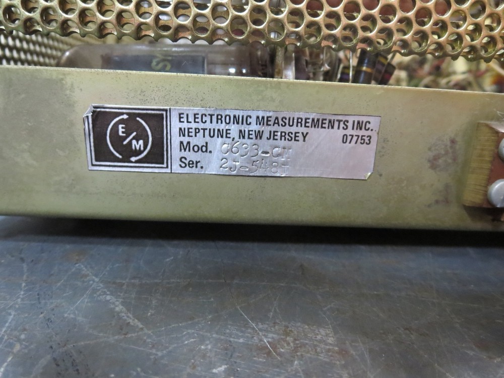 Electronic Measurements Inc. (EMI), C633-CM, Constant Current Power Supply