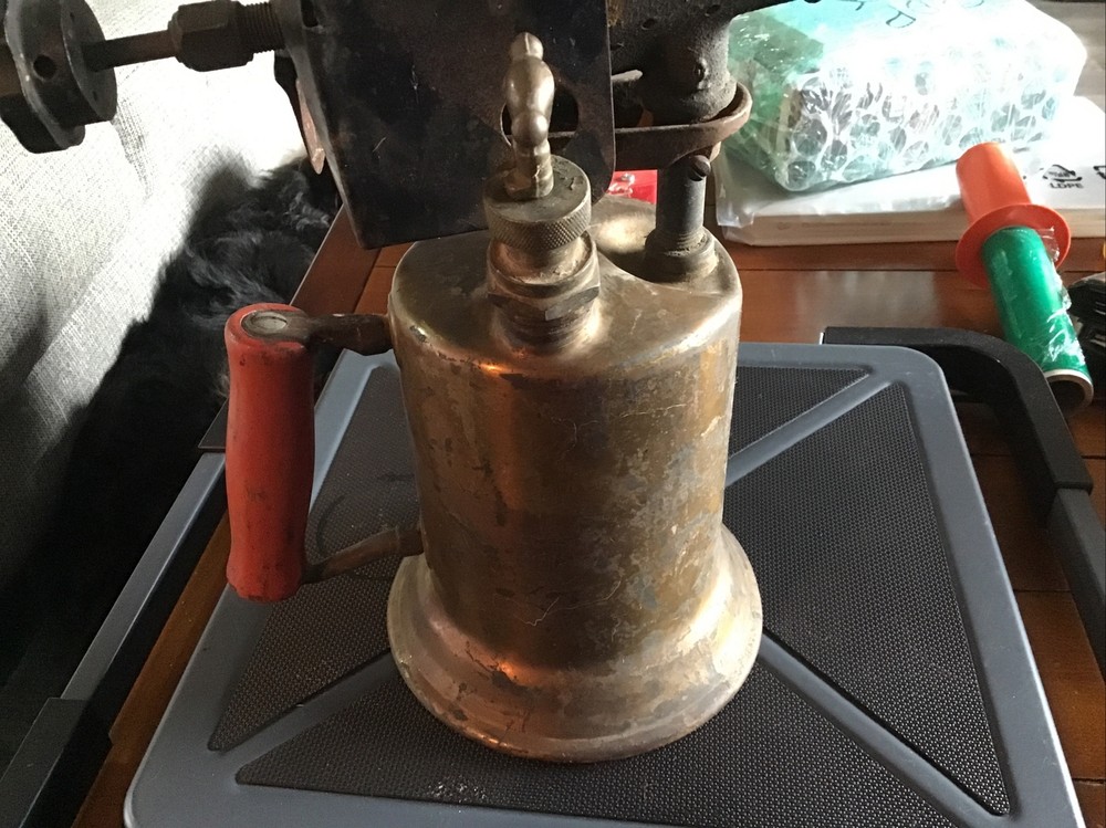 Clayton & Lambert Blow Torch Model A 2827 Working Solid Healey Brass