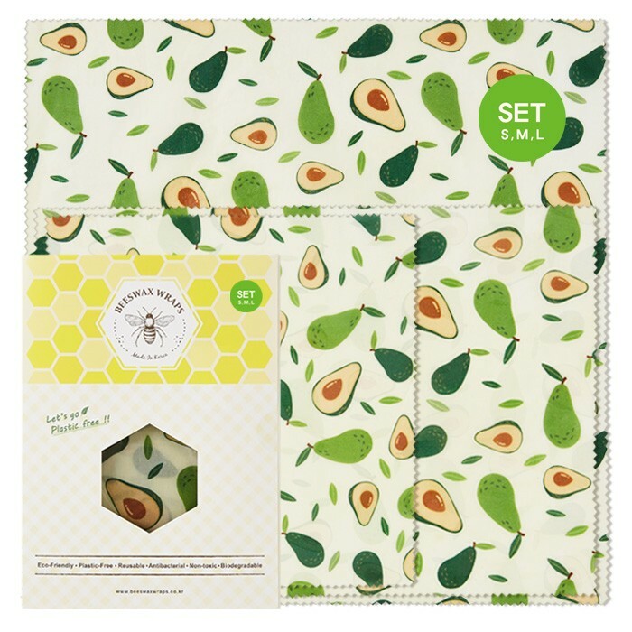 GOTS Organic Cotton Beeswax Warps: Variety Pack 3 sizes (Small, Medium, Large)