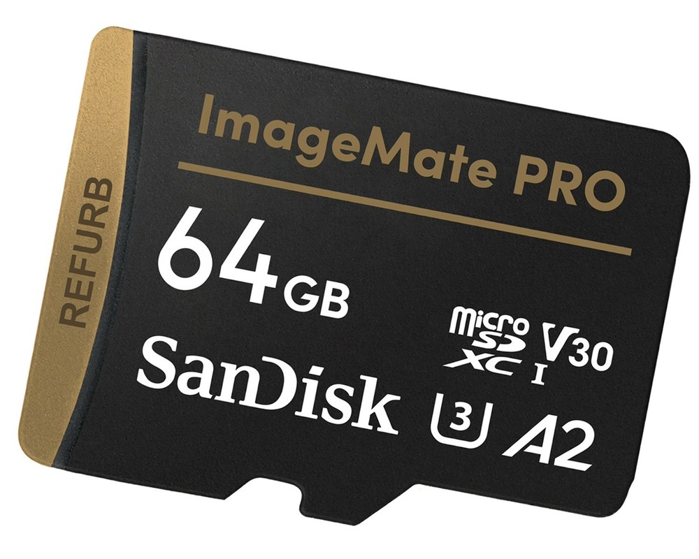 SanDisk 64GB ImageMate Pro microSDXC UHS 1 Memory Card