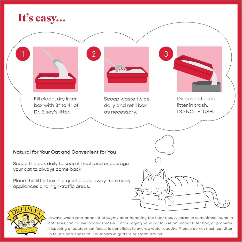 Odor Control Cat Litter 18-lb Bag - Unscented