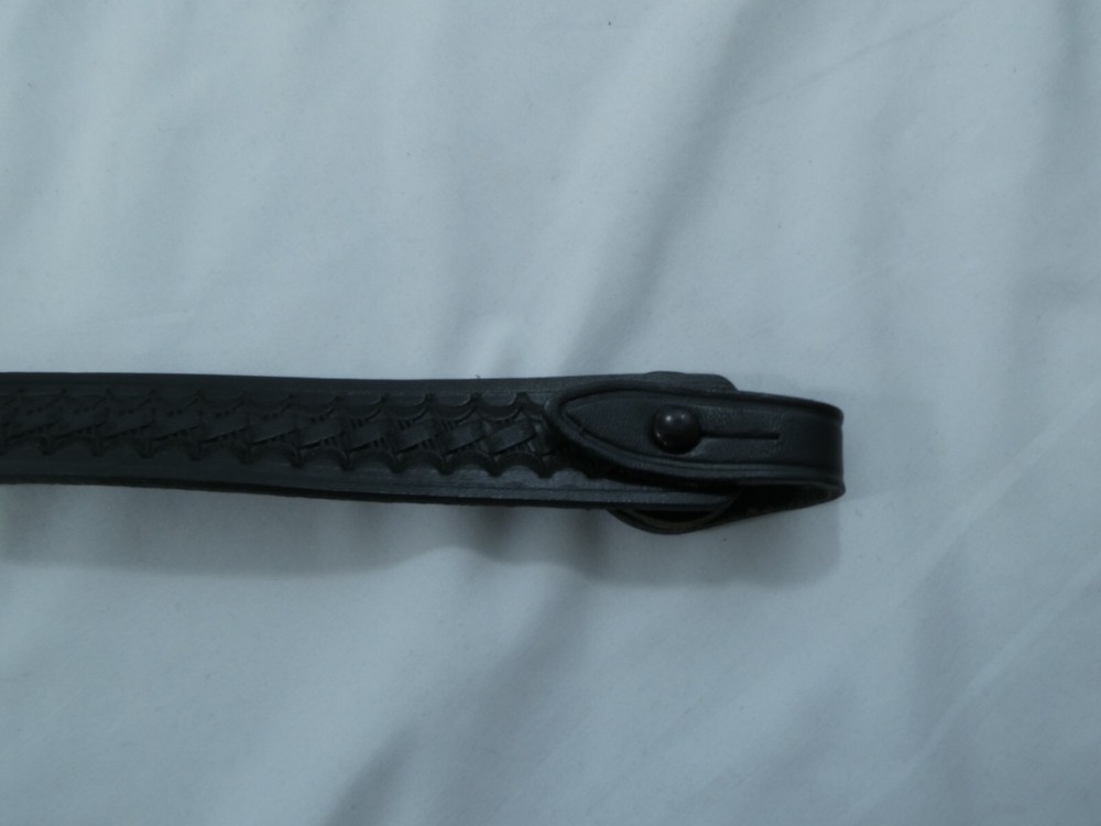 JAY PEE 1435BW Shoulder Strap Black NICKLE 38-40" BASKET WEAVE STRAP