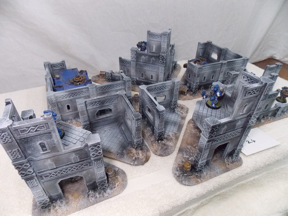 WARGAMING TERRAIN PAINTED ADVANCE ORDERS MEGA BUNDLE SET OF 10 PIECES