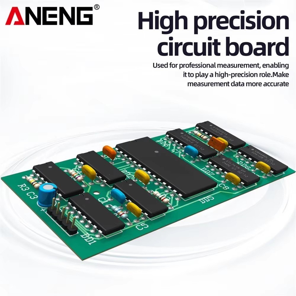 Digital Multimeter AC DC Voltmeter Ammeter Ohmmeter Volt Tester Meter With BATTs