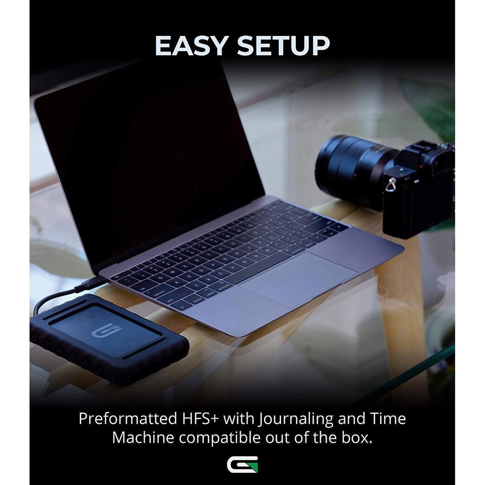 Glyph Technologies BlackBox Plus 4TB USB 3.1 Type-C External Hard Drive
