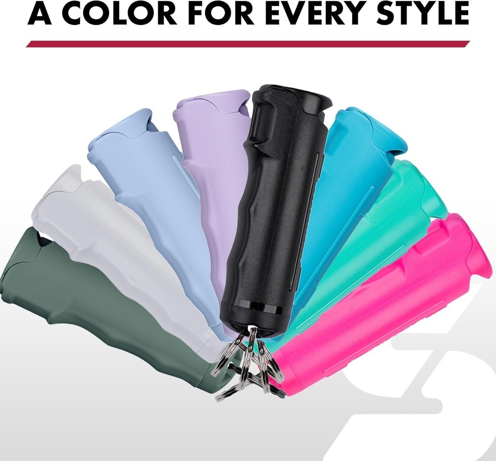 Sabre Pepper Gel with Snap-Clip Keychain - Maximum Strength & Fast Access
