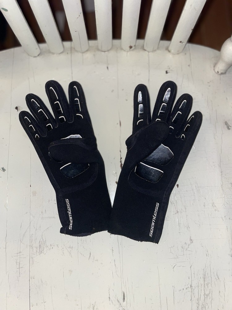 Camaro Seamless Black Diving Dive Gloves Small