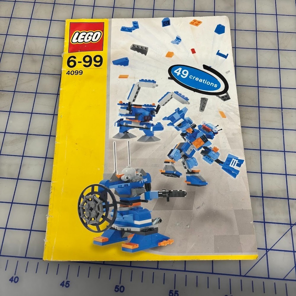 LEGO SET 4099-1 - Robobots, Instructions ONLY