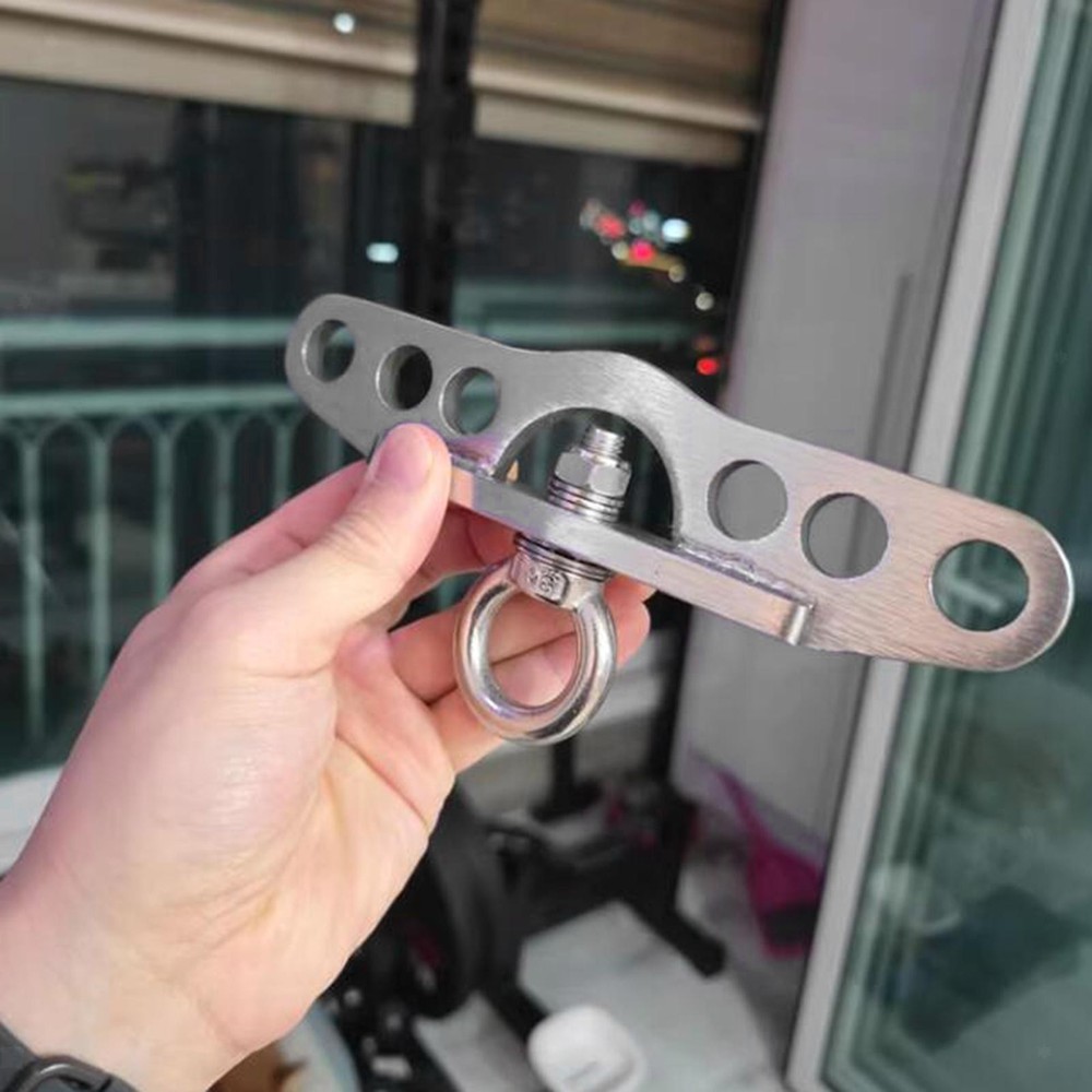 Double to Single Adapter Plate Pulldown Machine Connector for Cable Machine
