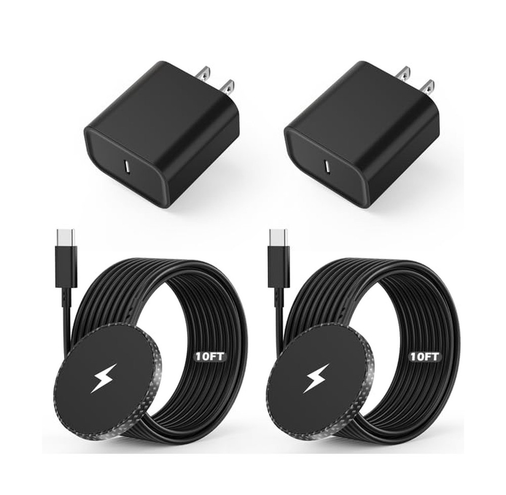 10FT Magnetic iPhone Charger[Apple MFi Certified], Apple Magsafe Wi... Fast Ship