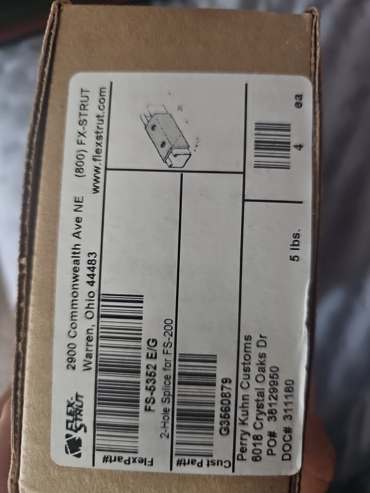 Fs-5352 E/G, Fs-200 Strut ,5 Lbs,Solid Flex Strut