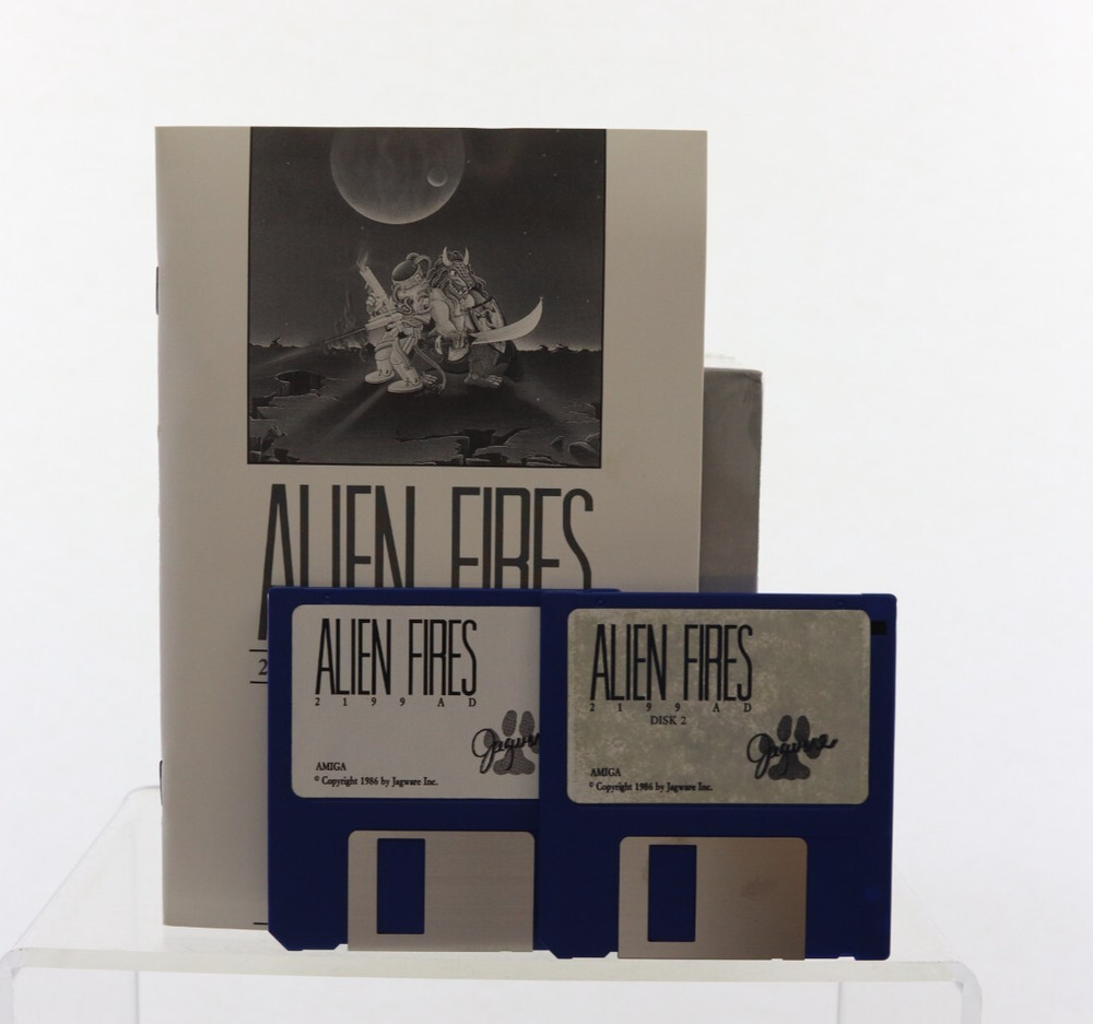 Alien Fires 2199 AD Commodore Amiga 1986