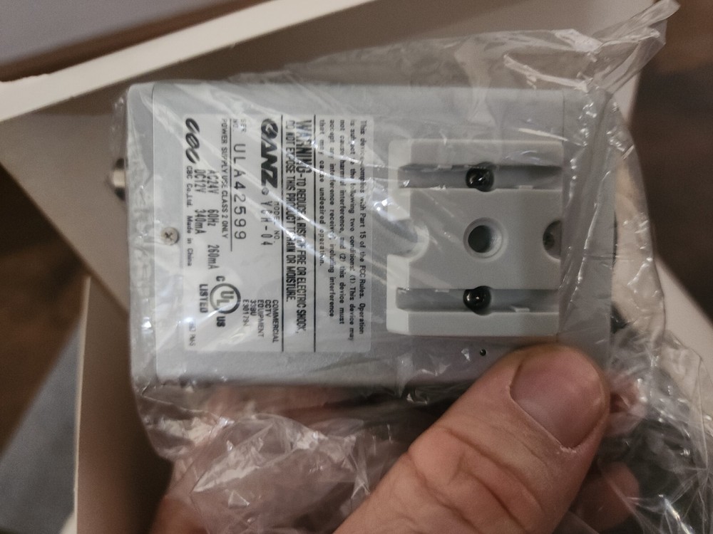 Diebold Preferred YCH-04 Kit Security Camera W/ Computar Lens And Mounting