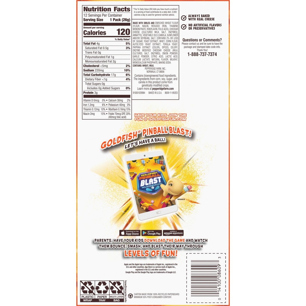 Flavor Blasted Crackers Xtra Cheddar Snack Packs 12 Count Multipack