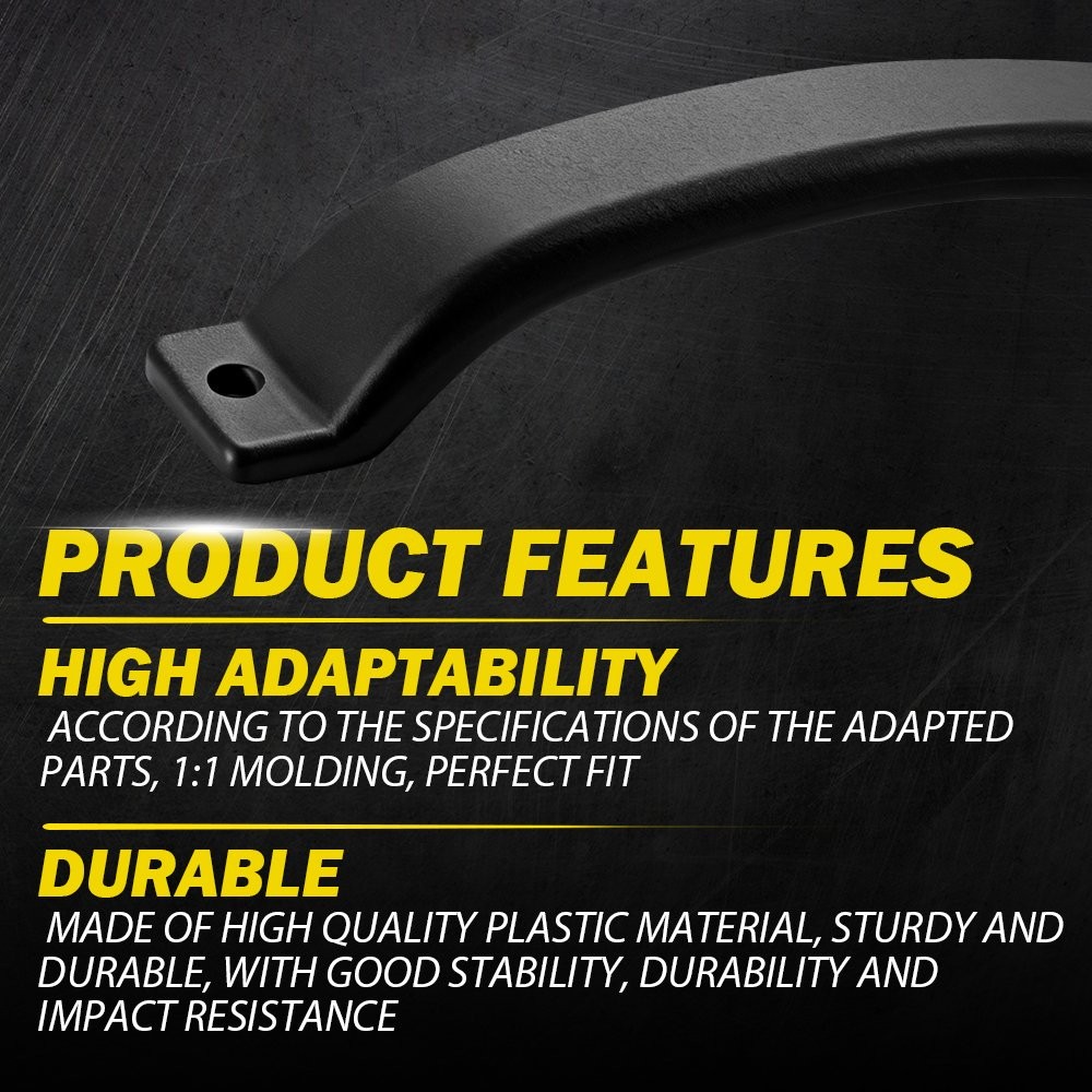 Black Interior Door Pull Strap Inside Handle For 1997-06 Jeep Wrangler 5ES43DX9