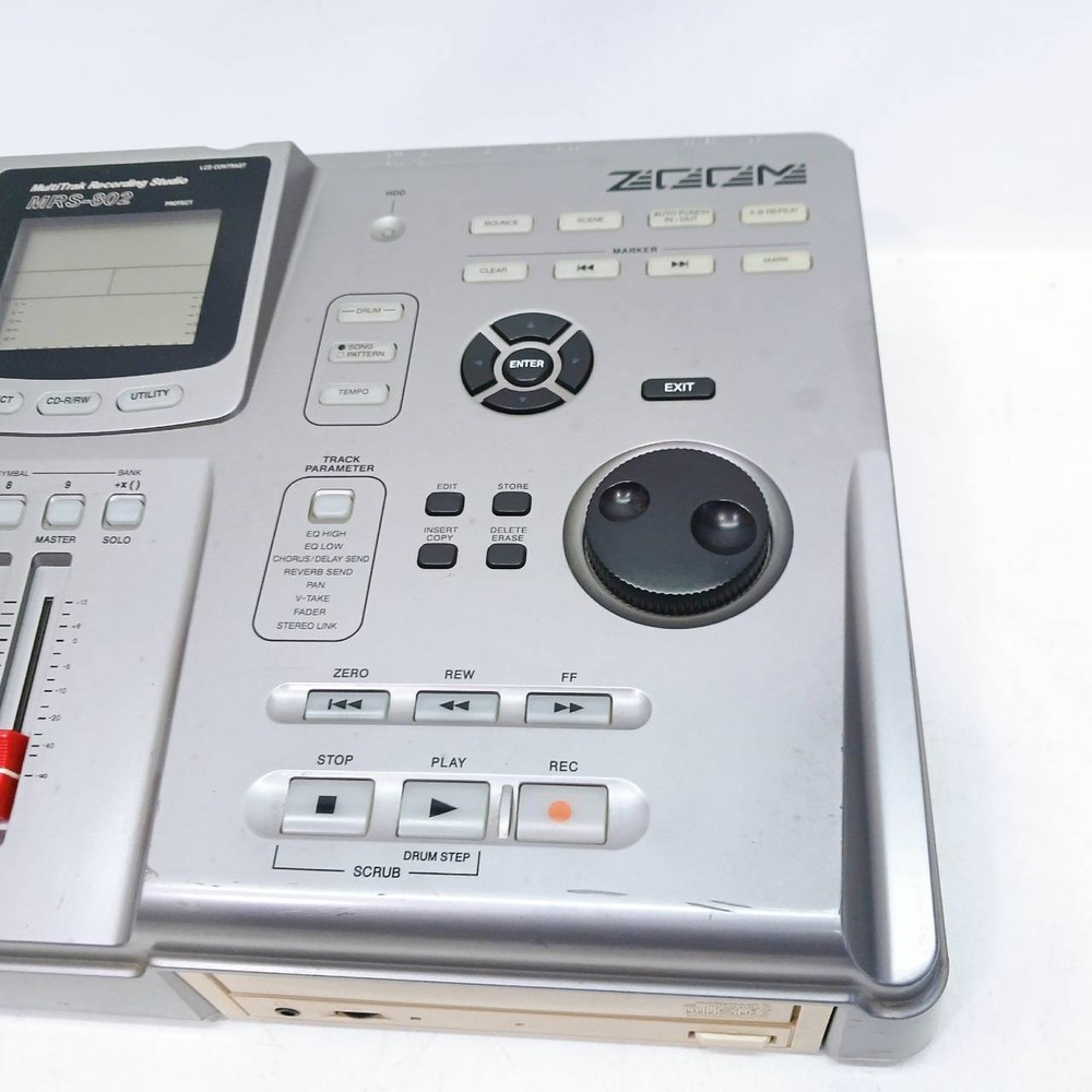 ZOOM MultiTrak Recording Studio MRS-802 Track Recorder From Japan Tested BB175