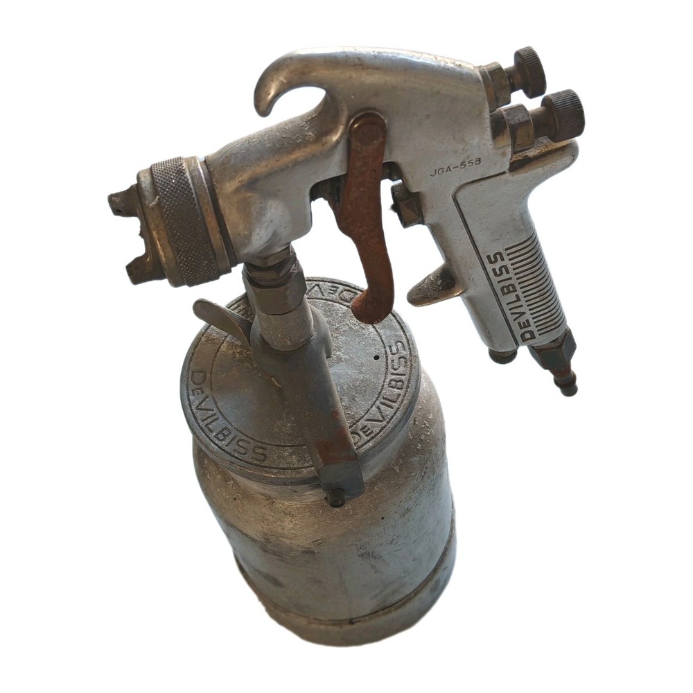 Devilbiss JGA-558 Spray Gun with Pot CB57