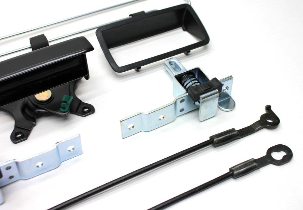 New 10-PC Tailgate Hardware Kit w/Handle Latch Cables Bezel Hinge For 94-04 S10