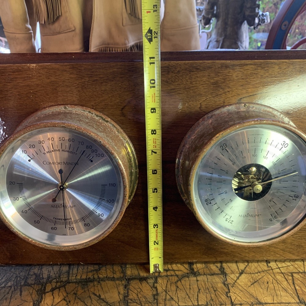 ComfortMinder Ships Barometer Weather Station