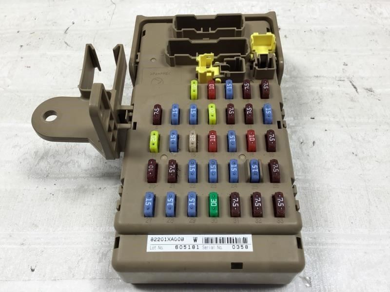 2007 SUBARU TRIBECA INTERIOR FUSE BOX PANEL OEM+