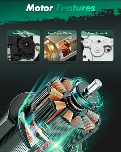 Front Left Driver Side Power Window Regulator with Motor Replacement 751-966