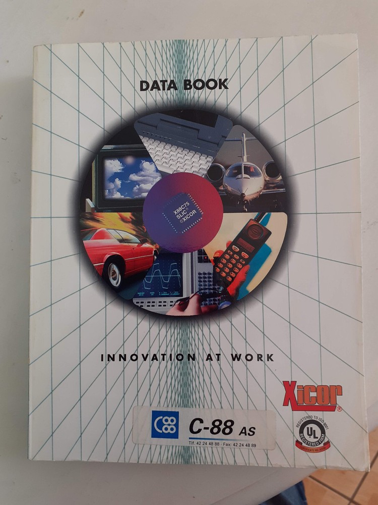 XiCor databook, 1995, memory devices