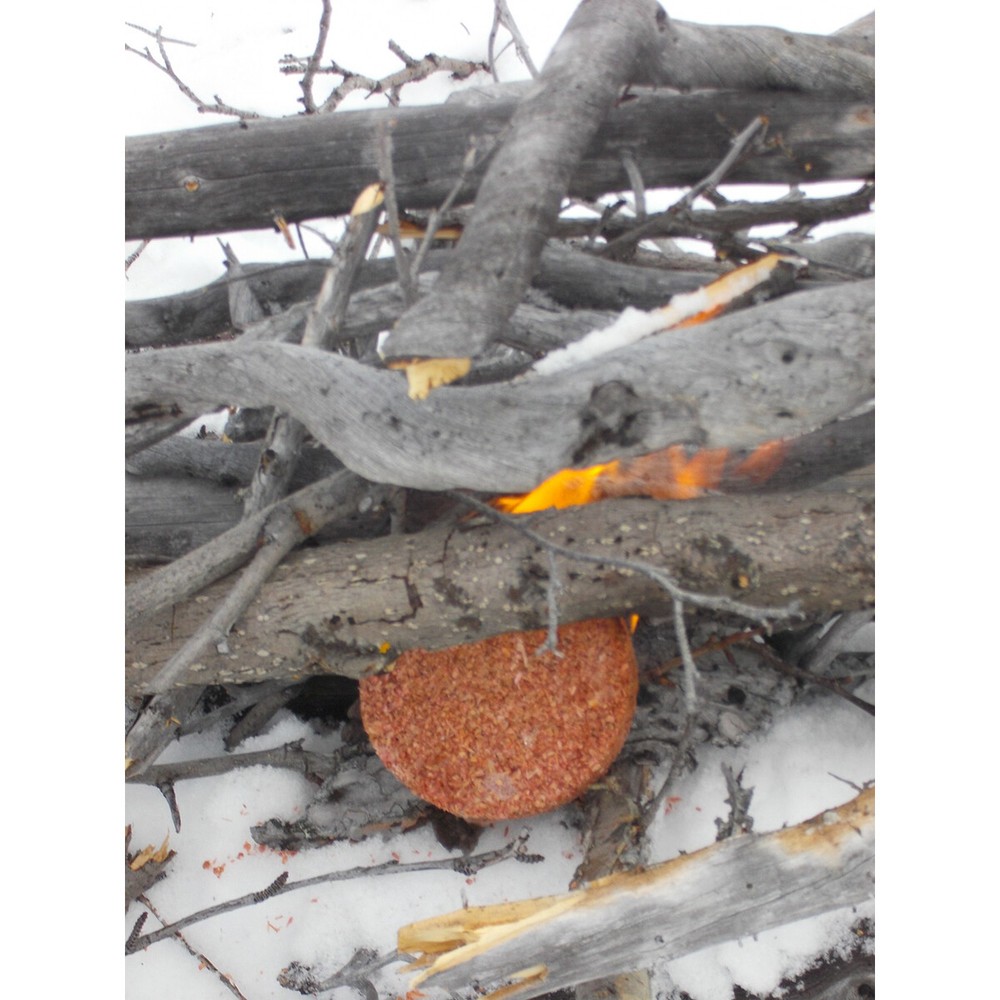 Coghlan's Fire Disc, Fire Starter and Emergency Heat Source, Campfire Fireplace