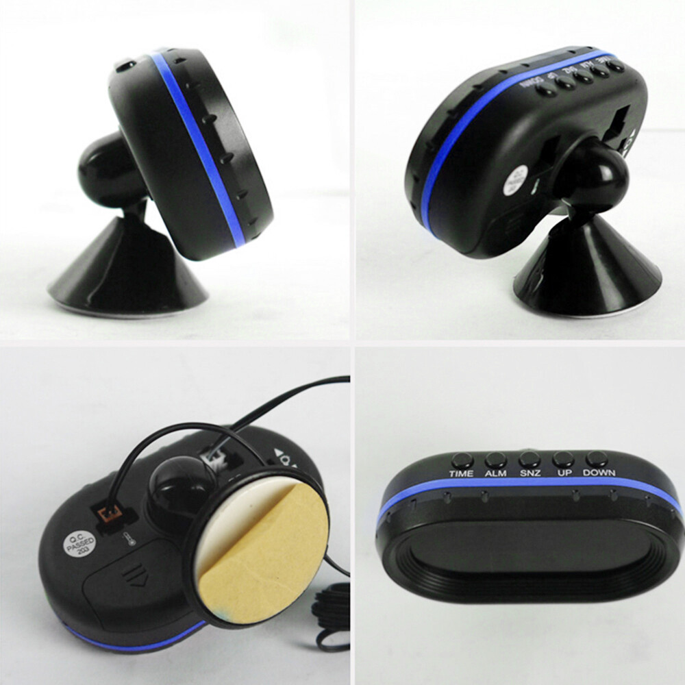 Car Digital Automobile Lighted Auto Dual O4I8