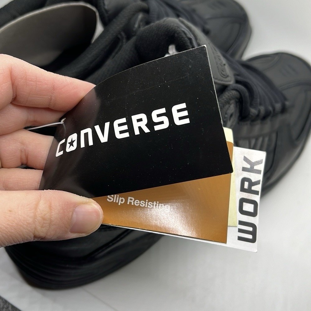 NWT Converse Work - Black Work Shoes Size Women’s 11.5