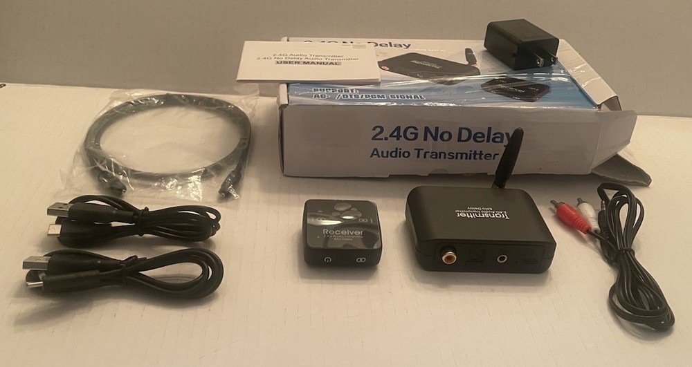 Audio Transmitter Receiver for TV Support