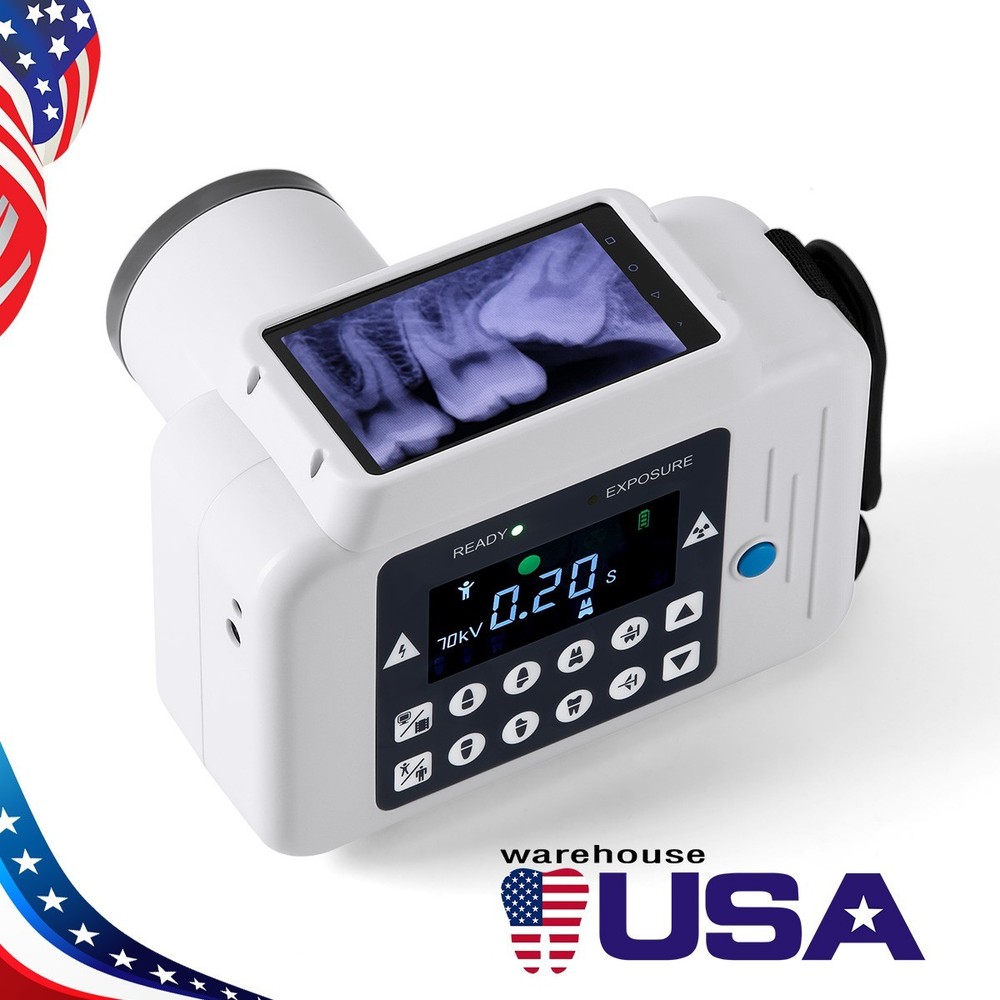 Dental X Mobile Unit Machine System Ray Frequency No Shield wIth Sensor Size 2.0