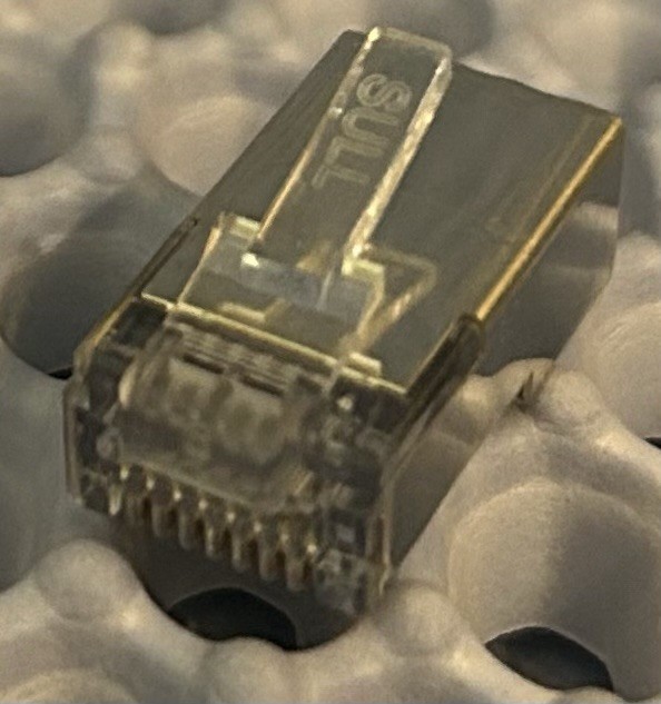Platinum Tools 300668SEZ EZ-RJ45 Shielded Cat6 Plug - 100 Pack