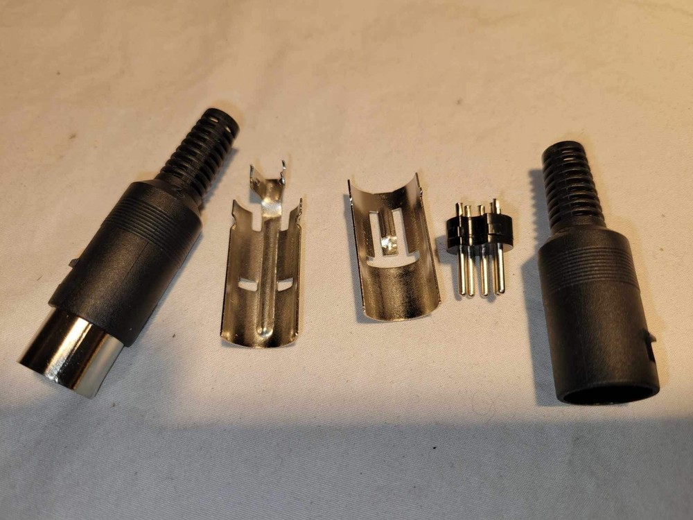 Male 5 Pin Solder DIN plug