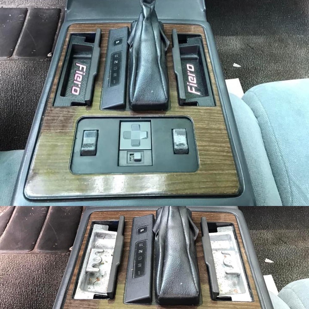Pontiac Fiero Decorative Ashtray Insert SET - ABS Plastic.