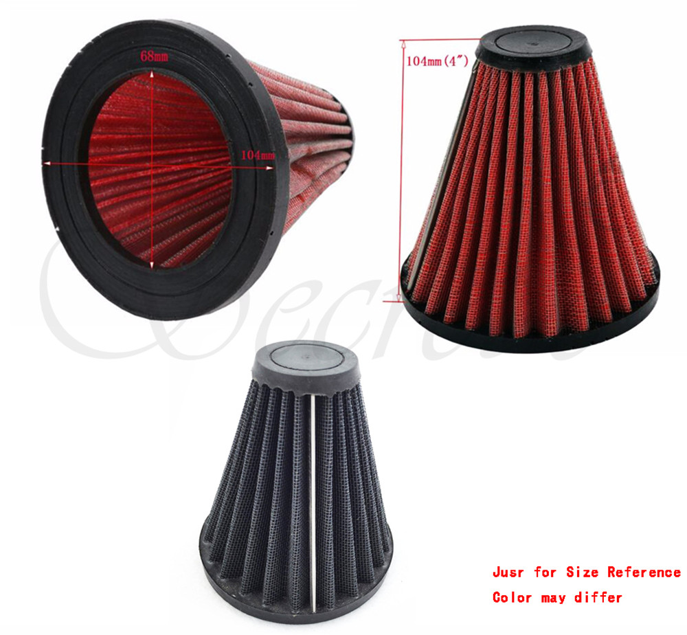 Black Air Filter Cleaner Element Replacement For Harley S&S EVO CV Custome Sport