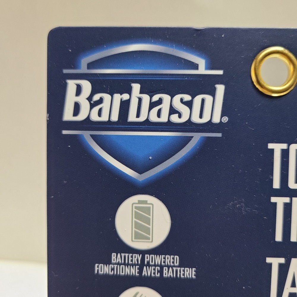 Barbasol 4 pc. Touch up Trimmer Set. Battery Powered.