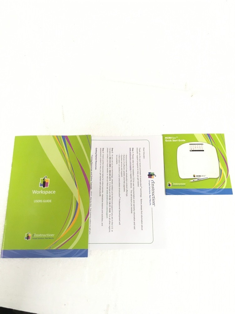 EInstruction MobiView MWB600 Workspace Edition Interactive Tablet FREE SHIPPING