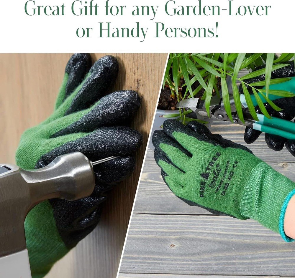 Bamboo Gardening Gloves Touchscreen Friendly