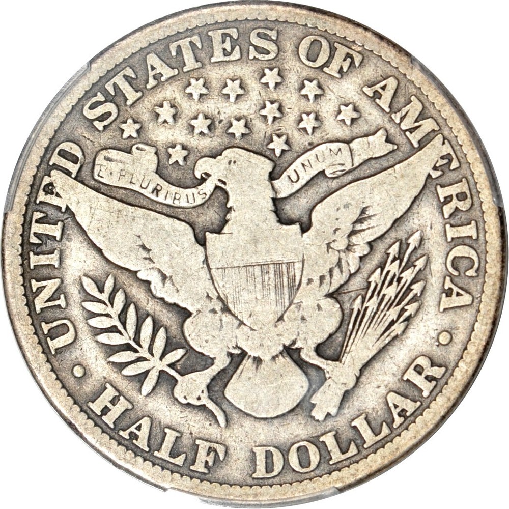 1915 50C Barber Half Dollar PCGS G06