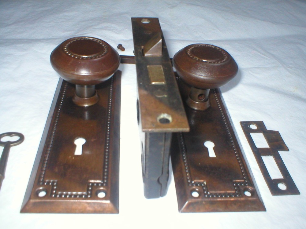 Antique Victorian Era Door Hardware