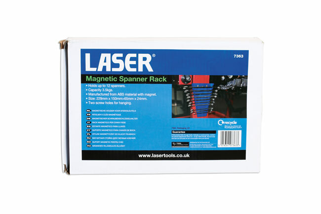 Laser 7363 Magnetic Spanner Rack